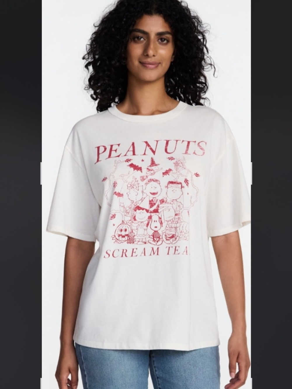 Peanuts Women’s Vanilla Graphic Halloween T-Shirt Size XXL NWT - Picture 7 of 11